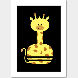 Happy Giraffe Posters and Art